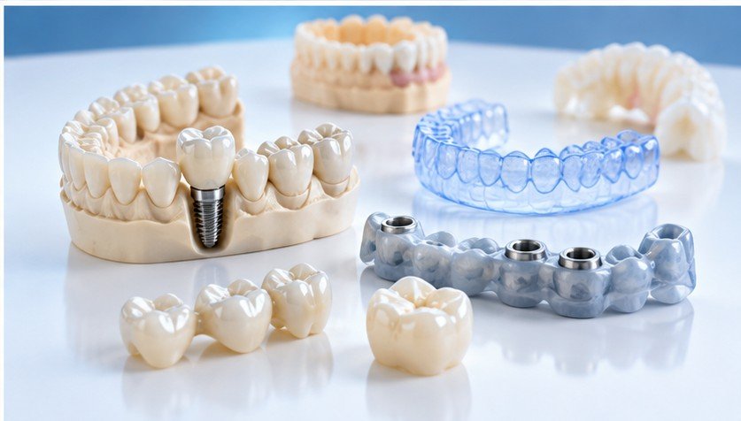 Digital implant and dental model design